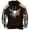 Brown, variant on IWRICH Western Hoodies for Men Tribal Aztec Cowboy Ethnic Country Hooded Sweatshirts Fall Long Sleeve Pullover Tops White XL