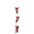 thumbnail image 1 of Fathom Christmas Hanging Decoration Santa Claus Climb Ladder Hanging Decoration Festival Party Supplies, 1 of 9