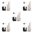 thumbnail image 2 of kurtrusly DIY Wall Quartz Clock Movement Mechanism Parts Tool Replacement Repair Type E 5Set, 2 of 6