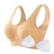thumbnail image 1 of WILLBEST Brasier Transparente Mujer Sujetador Deportivo Transpirable De Realce, Sin Aros, Con Relleno Fino Y Sin Costuras Para Mujer, Para Correr, Fitness Y Yoga, Talla Grande, 1 of 4