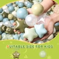thumbnail image 4 of Bolas para Piscina de Pelotas TRENDPLAY 500 unidades de Formas Estrella y Redondas, 4 of 9