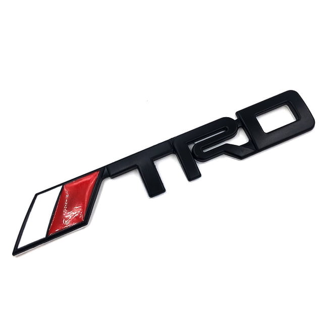 3D TRD Metal Modification Labeling Sports Logo Car Decorative