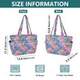 thumbnail image 4 of FORMRS Tote Bag for Women Quilted Large Capacity Travel Work Carry On Shoulder Handbag, Gradient Starfish Pattern, 4 of 7