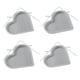 thumbnail image 5 of Molde En Forma De Corazón 4 moldes de corazón de cristal para manualidades, regalo de recuerdo (A) Ndcxsfigh Libre de BPA, 5 of 9
