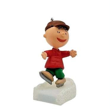 2010 Charlie Brown on Ice (The PEANUTS Gang) Hallmark Keepsake Christmas Tree Ornament - QRP4746