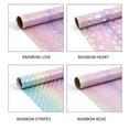 thumbnail image 6 of Taicans Holographic Birthday Wrapping Paper Roll,Reversible Wrapping Paper,Mini Roll,Happy Birthday Wrapping Paper for Girls,Women,Kids,Baby Shower,17inx3ft, 6 of 6