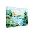 thumbnail image 2 of Ethan Harper 'Evergreen Lake II' Canvas Art, 2 of 3