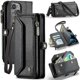thumbnail image 1 of CASEME C36 Series Compatible For iPhone 13 mini Case Wallet Leather Crossbody Cell Phone Purse Cover, 1 of 5