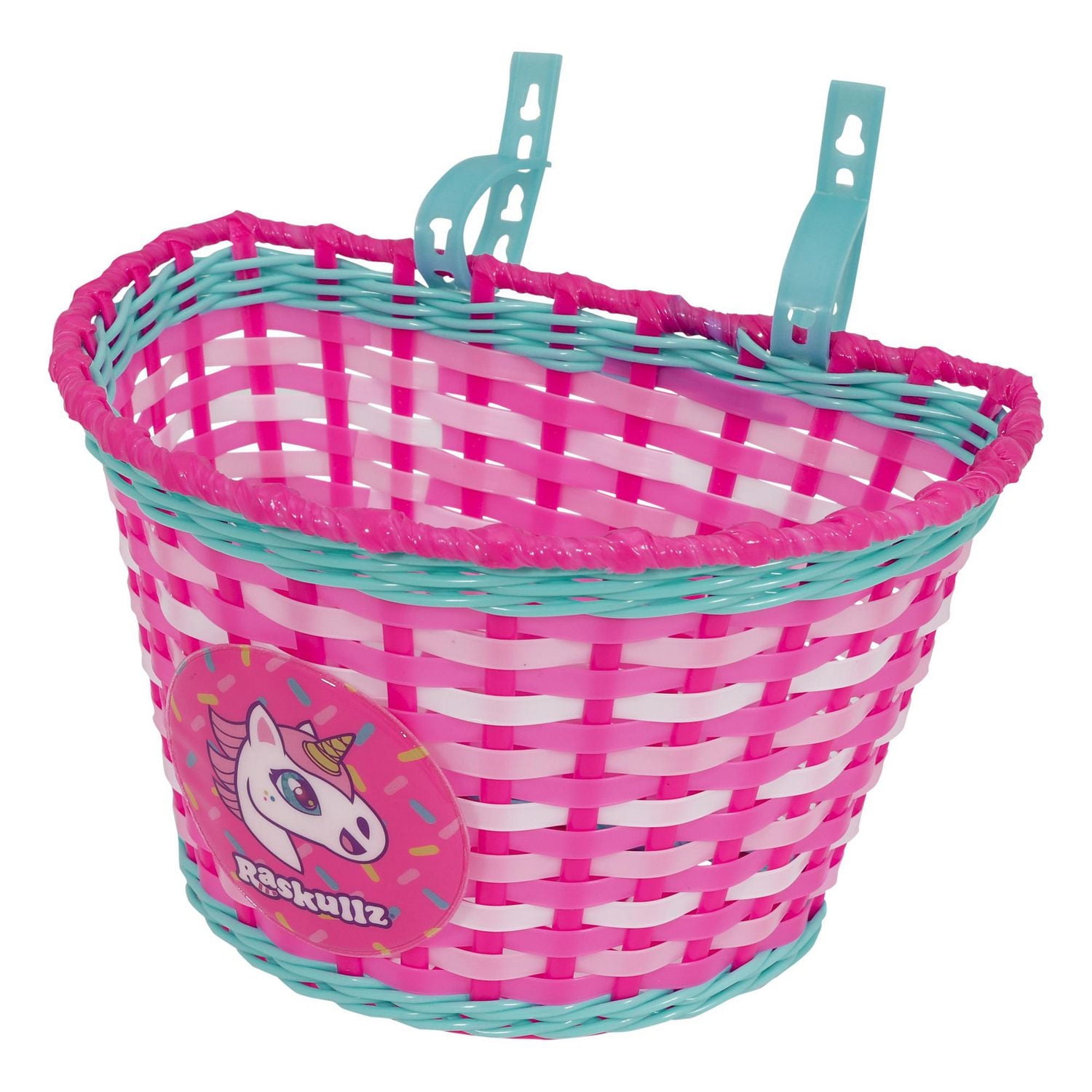 Bell Sports Raskullz Bike Basket Pink, Handlebar Basket