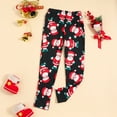 thumbnail image 6 of Cethrio Sweatpants for Toddler Girls Graphic Printed Warm Christmas Gifts Clearance Cotton Kids Multicolor Fall and Winter Clothes Size 6-8 Years, 6 of 10