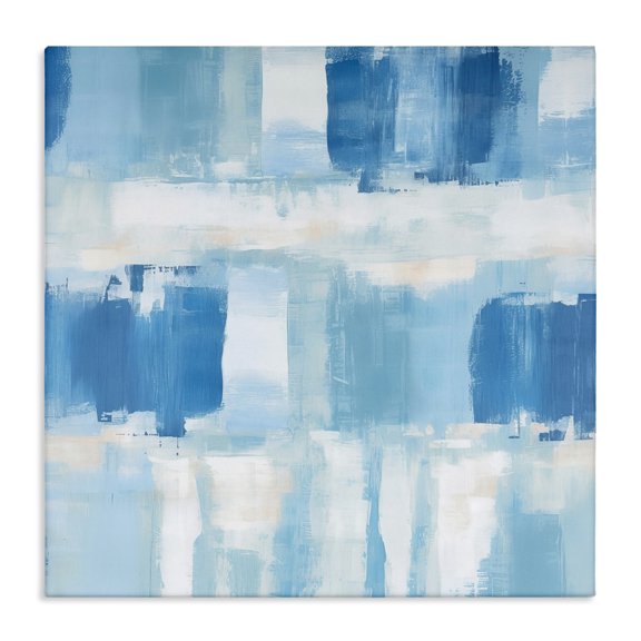 Stupell Industries Contemporary Blue & White Visionaries Canvas Art, 17 x 17, by Irena Orlov