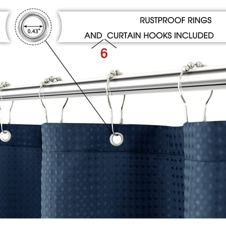 Joyweifarmhouse Shower Curtain Stall Heavy Duty Fabric Quality Bathroom Decor For Showers Bathtubs Rv 36 X 72 Inch Blue Canada Bathroom Decor For Showers Bathtubs Rv, Rv Shower Curtain Rod Canada