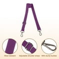 thumbnail image 3 of Shoulder Strap 2.5cm Wide Crossbody Strap, Purple, Black Buckle, 3 of 6