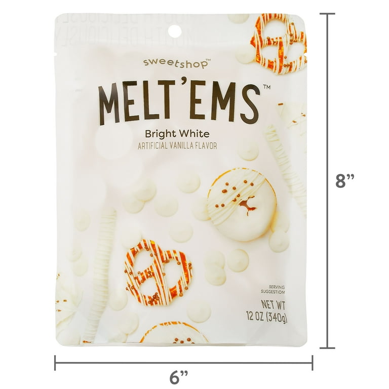 Sweetshop Melt'ems Candy Melts Bright White 32oz