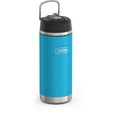 thumbnail image 2 of Thermos Stainless Steel Vacuum Insulated Icon Straw Bottle, Dark Teal, 18oz, 2 of 6
