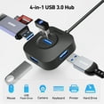 thumbnail image 2 of BENFEI USB 3.0 Hub with 4 Ports USB A, 2 of 7