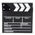 thumbnail image 1 of Tablilla Clap Board Película Acción Corte Fotografía Prop Decoración del ornamento del hogar (negro), 1 of 8