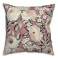 thumbnail image 2 of Creative Products Multi Floral Pink 16 x 16 Indoor / Outdoor Pillow, 2 of 3