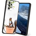 thumbnail image 1 of Compatible with Samsung Galaxy A32 5G Phone Case, squirrel-animal2 Case Silicone Protective for Teen Girl Boy Case for Samsung Galaxy A32 5G, 1 of 1