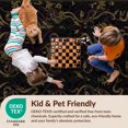 thumbnail image 4 of Design&I 2'x3' Ultra Soft Door Mat, Snake Round Gothic Vintage Damask Coiled Serpent Ornate Motifs None Fluffy Washable Easy Care Indoor rug for Bedside Entryway, 4 of 7