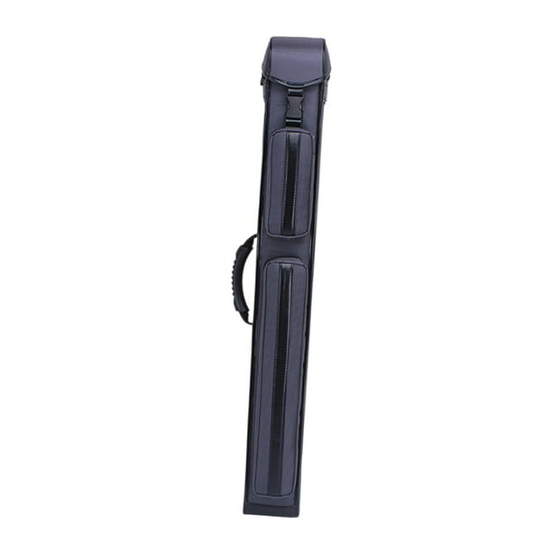 Billar Cue Case de desgaste Resistente con la bolsa protectora de lona de correa de hombro Gris