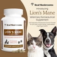 thumbnail image 4 of Real Mushrooms Lion's Mane 300mg Para Perros Y Gatos 120caps, 4 of 4