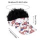 thumbnail image 3 of Gorra de Béisbol con Rayas y Estrellas Patrióticas: Diseño Clásico Bordado para Actividades Al Aire Libre, Tejido Cómodo y Transpirable con Correa Ajustable, Protección Solar para El Trayecto Diario, 3 of 5