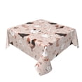 thumbnail image 2 of Wukai Funny Chicken Waterproof Tablecloth for Kitchen Dining, Fits Square Tables for 2-4 Seats -60"x60", 2 of 7
