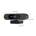 thumbnail image 5 of 1080P Webcam Facial Recognition Login PC Camera, with Microphone, Streaming Web Camera ,Easy to Operate, 5 of 5