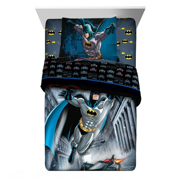 Batman Bed In A Bag Kids Bedding, Batman Twin Size Bed Sheets