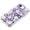 Purple, variant on XPM for Apple iPhone 16e Fashion Daisy Floral Series, Full 3D Bling Crystal Diamonds Sparkling Rhinestone Glitter Hybrid Design Phone Case Cover (Silver)