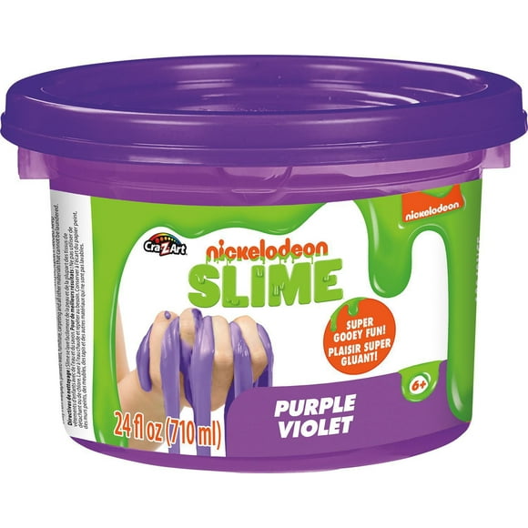 Nickelodeon 24oz Purple Pre-Made Slime