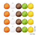 thumbnail image 3 of Halloween Pumpkin Ornament Balls Set of 20 Shatterproof Plastic Fall Decor for Artificial Christmas Tree and Home Decor Indoor Outdoor Thanksgiving Party Supplies, 3 of 7