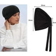 thumbnail image 5 of Women Under Scarf Hat Hijab Cap Islamic Muslim Under Scarf Hijab Cap with Tie-Back Closure, 5 of 8