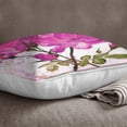 thumbnail image 2 of S4Sassy Decorative Pink Floral Printed Square Sofa Cushion Cover Pillow Case Throw - Choose Size, 2 of 4