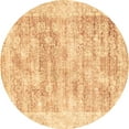 thumbnail image 1 of Ahgly Company Indoor Round Persian Brown Traditional Area Rugs, 4' Round, 1 of 4