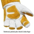 thumbnail image 2 of Black Stallion Welding Gloves Cowhide Leather Mig Large, 2 of 2
