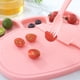 thumbnail image 5 of Juego de Tabla de Cortar para Alimentos de Bebé, con Cuchillos, Tabla de Picar, Herramientas de Rebanar, con Construcción de Plástico, 23.5 x 19 cm, para la Preparación de Alimentos Infantiles, 5 of 6