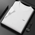 thumbnail image 3 of pstuiky camisetas de hombre, Camiseta informal de verano holgada de manga corta con cuello redondo para hombre camisetas de hombre 48, 3 of 6