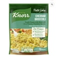 thumbnail image 3 of Knorr ( 2 Pack ) No Artificial Flavors Creamy Cheddar Broccoli Fusilli Pasta, 4.3 oz Regular Pouch, 3 of 7