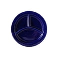 thumbnail image 2 of Tuxton China BCA-0903 3 9 in. Compartment Plate - Cobalt - 1 Dozen, 2 of 3