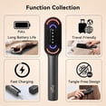 thumbnail image 5 of DayIn Electric Scalp Massager & Hair Oil Applicator, Red Light Comb, Cordless, Gray, 5 of 11