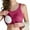 ACD31-Hot Pink, variant on VV AVEORS Camisole Tops For Women Built In Bra Summer Trendy Casual Padded Tanks Ribbed Basic Shelf Bra Tank Tops Workout Yoga Shirts Blue S