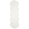 thumbnail image 2 of Safavieh Faux Sheep Skin Byrne Solid Runner Rug, Ivory, 2'6" x 6', 2 of 7