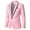 Pink, variant on Cloudstyle Men's Single Button Casual Blazer