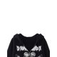 thumbnail image 4 of VISgogo - Sudadera informal para mujer, con estampado de letras y mariposas, de manga larga, con cremallera y capucha VISgogo moda, 4 of 9