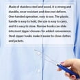 thumbnail image 2 of 3pcs Elderly Button Dressing Aid Seniors Hook Zipper Pull Helper Button Quick Puller Stainless Steel, 2 of 9