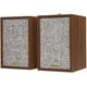 thumbnail image 1 of Crosley S200A-WA 4 Active Powered Bluetooth Stereo Speakers with Optical, USB, and Aux Connections, Walnut, 1 of 5