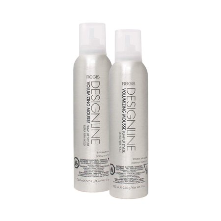 Volumizing Mousse Pump Up Styler - Regis DESIGNLINE - Provides All Day Ultra Firm Hold (2 (Best Volumizing Mousse For Curly Hair)