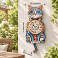 3d Puzzles For Adults Detective Cat Clock Diy Model Kit Crafts ...